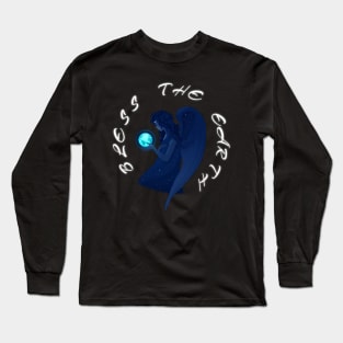 Bless the Earth - On the Back of Long Sleeve T-Shirt